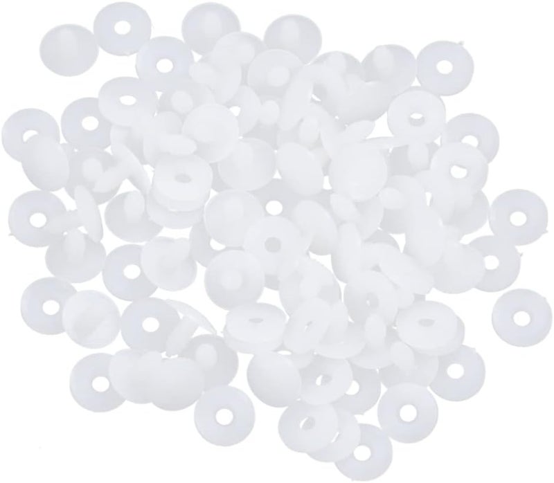 HOODANCOS 100Set Plastic Doll Joints Accessories Flexible Skeleton Joints for DIY Dolls Custom Making for Life Like Movements Bear - Image 1