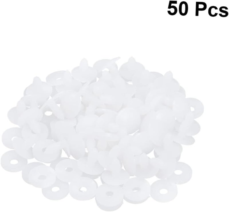HOODANCOS 100Set Plastic Doll Joints Accessories Flexible Skeleton Joints for DIY Dolls Custom Making for Life Like Movements Bear - Image 3
