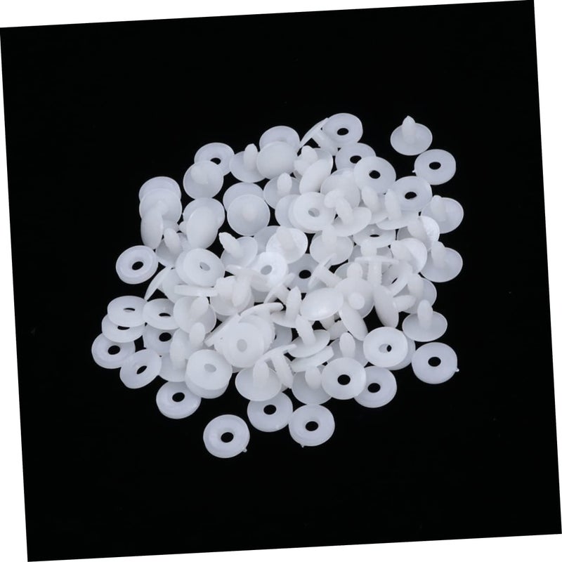 HOODANCOS 100Set Plastic Doll Joints Accessories Flexible Skeleton Joints for DIY Dolls Custom Making for Life Like Movements Bear - Image 4