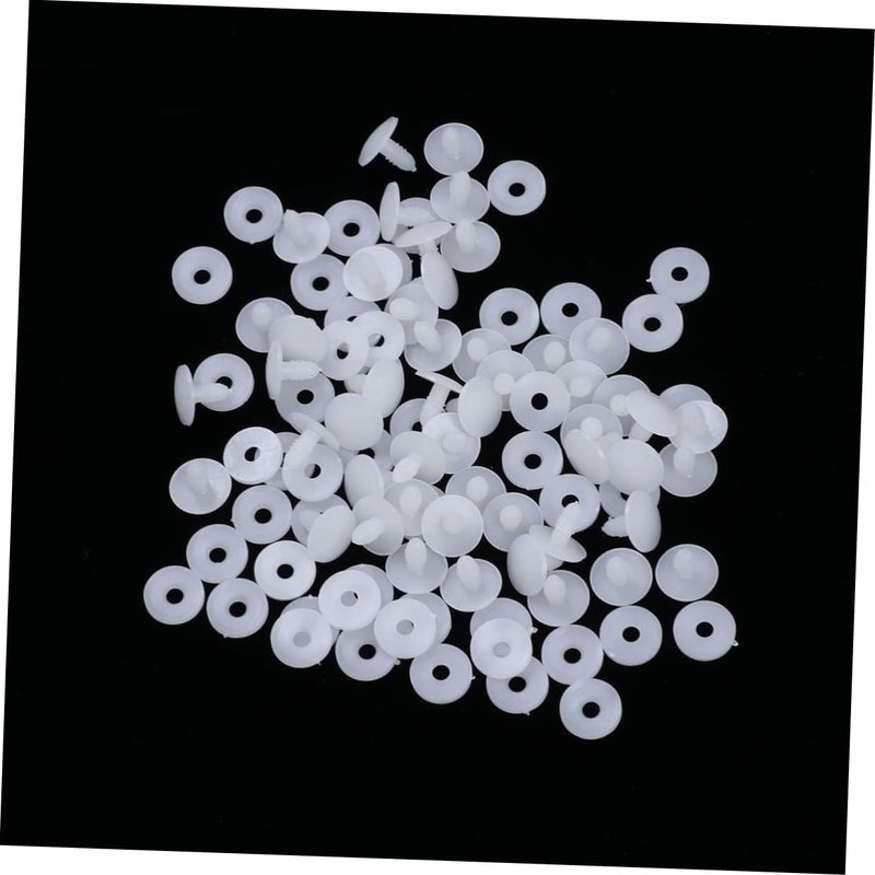 HOODANCOS 100Set Plastic Doll Joints Accessories Flexible Skeleton Joints for DIY Dolls Custom Making for Life Like Movements Bear - Image 5