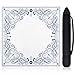 Sonwyoung 315 in Paisley Mahjong Mat with Black Carrying Bag Multi Purpose Game Mat AntiSlip Noisereducing Rubber Table Cover for Mahjong Card Board Tile GamesBlue - Image 2