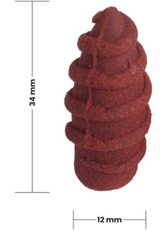 Backflow Natural Incense Waterfall Cones Unique Shape For Backflow Incense For Prayer, Meditation, Relaxation Burner Holder (25 Pcs) (Rose, Screw) - pzsku/Z783C1AD861B149D39286Z/45/_/1729767224/184daf6c-d339-49fe-8683-7967befebcbd