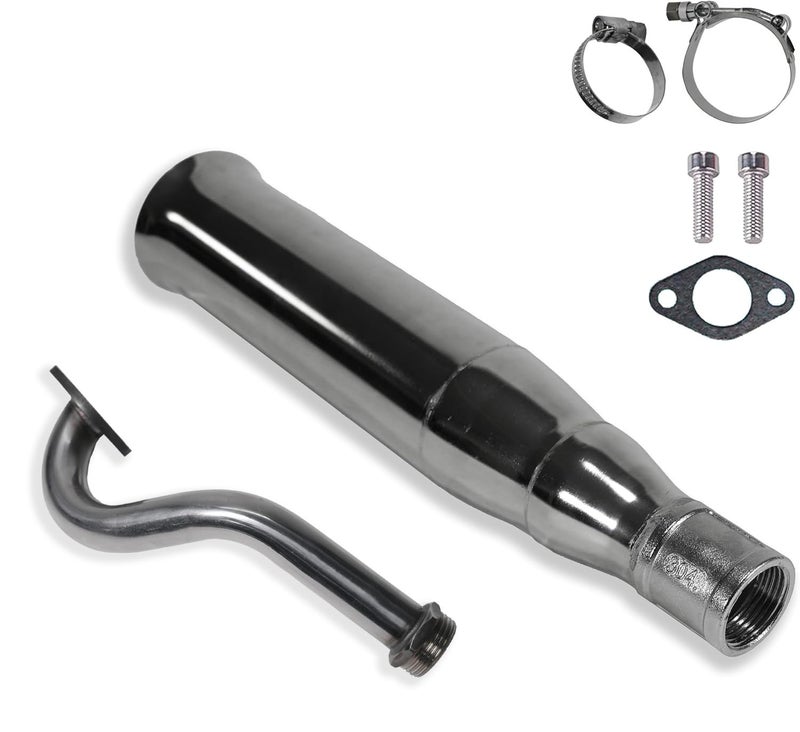 JMCHstore أنبوب البوق المركزي من JMCHstore لسيارة Predator 212 wMonster Mega Moto MMB80 MMB105 Coleman RB100 Motovox MBX10 Baja DB30 97cc لدراجة Orxyearth Dirt Kids Mini Bike مع رافع مائل مطلوب - Image 2