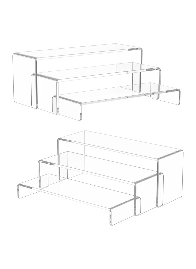 Acrylic Display Riser - 6 Pcs 12" Large Clear Rectangular Risers for Candy, Dessert, Cupcakes, and Collectibles - Funko POP Figures Display Stand - pzsku/Z783C1FDFE4A948D8EF65Z/45/_/1730725271/19b18b16-5441-4735-a12d-834ae1c68c95