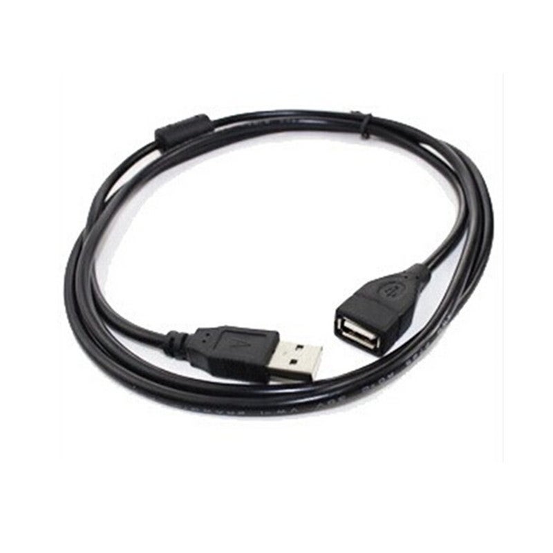 Black All Copper 1.5-10 M Usb Male To Female Keyboard Mouse Scanner Printer Extension Connection Data Cable - Image 2