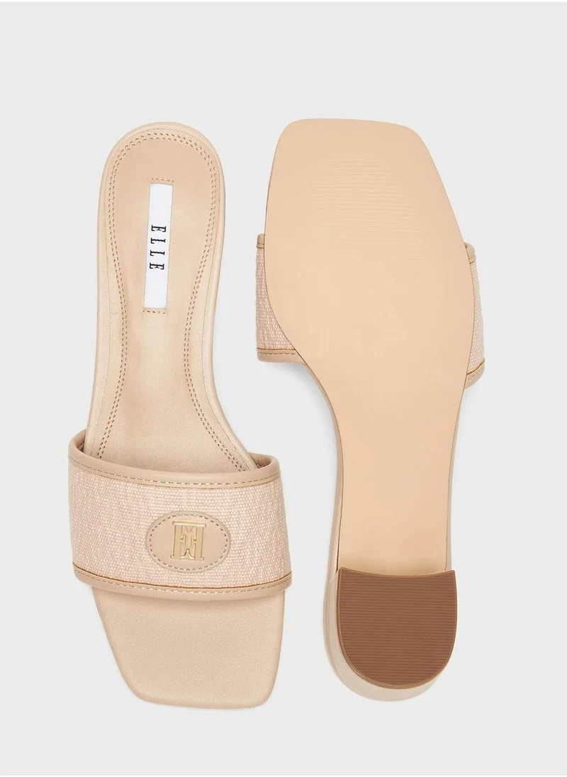 ELLE Block Heel Sandals