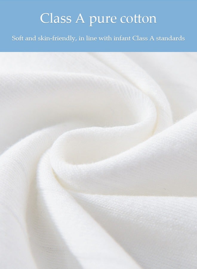 DUNISO 16 Pcs Newborn Baby Gift Set, High End Cotton Baby Clothing, Equipped With Clothes And Baby Supplies, Comfortable And Breathable,Available In All Seasons, Suitable For Babies Up To 66cm In Height - Image 4