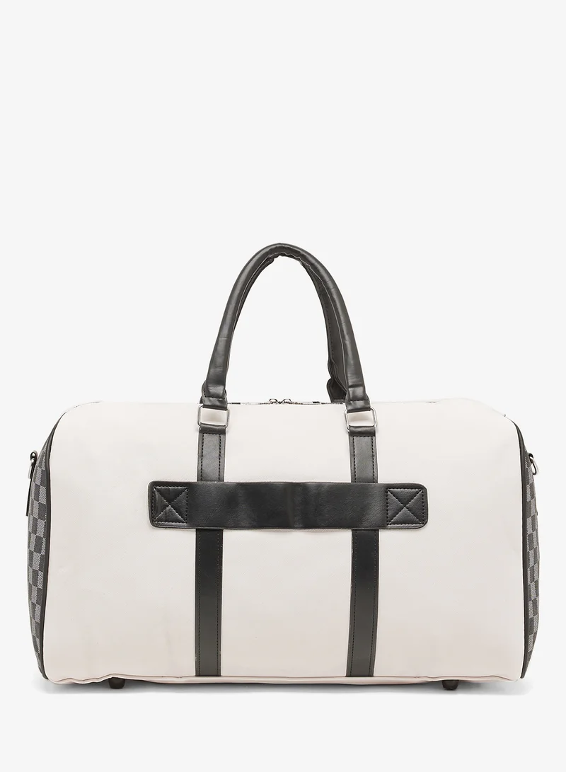 Robert Wood Casual Printed Travel Duffle Bag