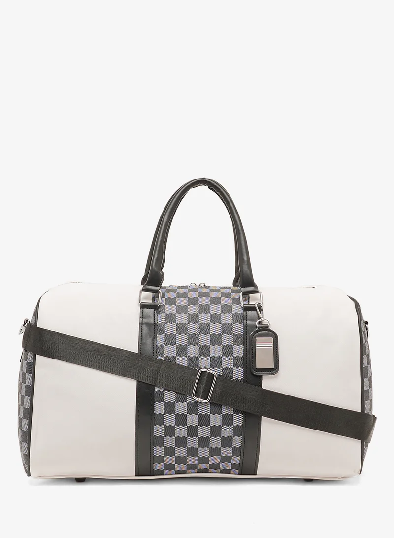 Robert Wood Casual Printed Travel Duffle Bag