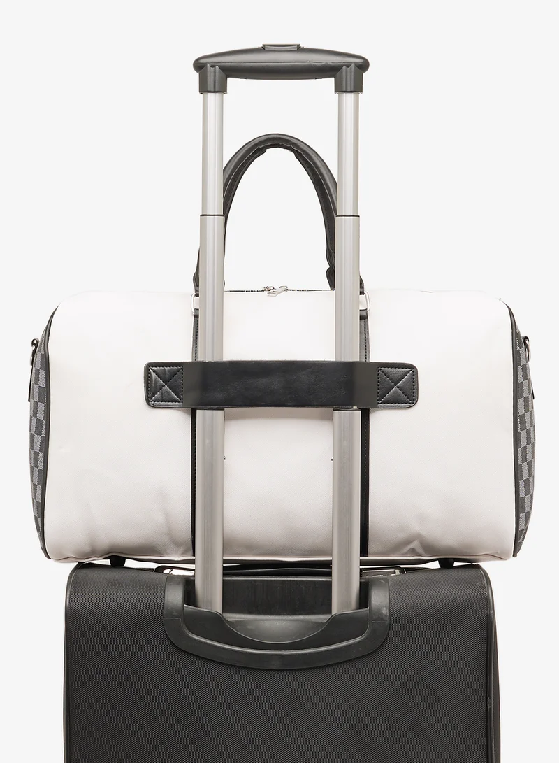 Robert Wood Casual Printed Travel Duffle Bag