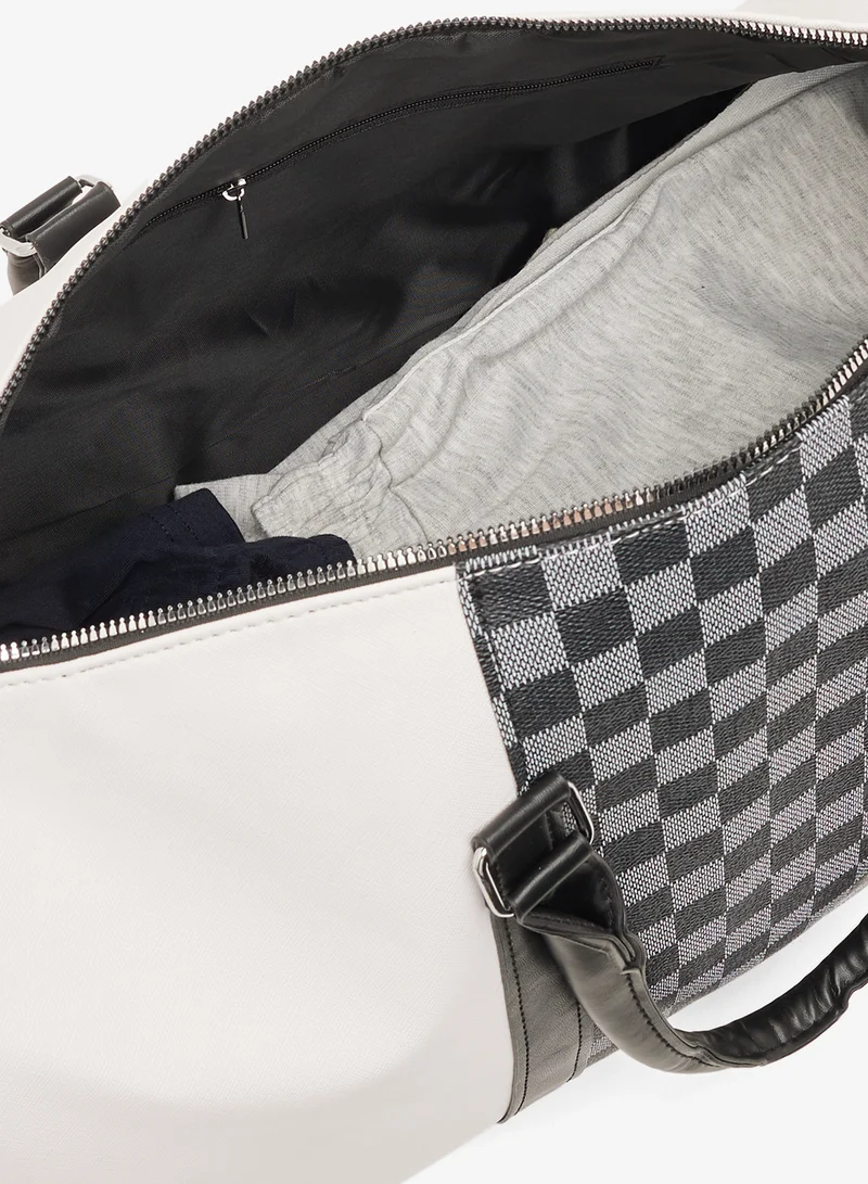 Robert Wood Casual Printed Travel Duffle Bag