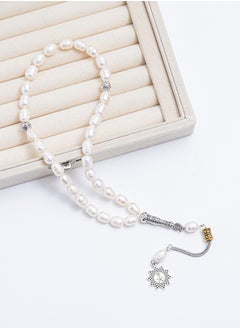 TOVELE5 Ramadan gift Eid Ramadan Gift/33 Natural pearl Prayer Beads /Tasbih/8mm/High-end gift  - Image 5
