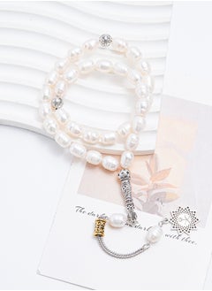 TOVELE5 Ramadan gift Eid Ramadan Gift/33 Natural pearl Prayer Beads /Tasbih/8mm/High-end gift  - Image 2