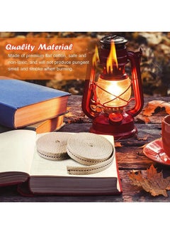 ATCUSA Handmade Long Cotton Wicks Puja Pooja Jyot Batti Oil Lamp Diyas Diwali Deepawali Diya Ideal For Brass Kuber Clay Diya Home Mandir Temple (Plain Cotton Wicks Packet Pack (Approx 100 Wicks))  - Image 5