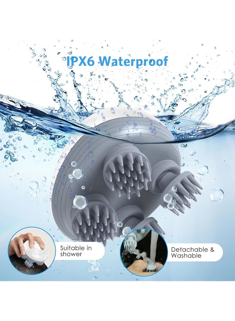 Handheld Electric Massager for Cats and Dogs, Electric Pet Massager for Dogs and Cats, with 4 Massage Heads, Cat Head and Back to Relieve Tight Muscle Stiffness, Promote Bonding - Image 4