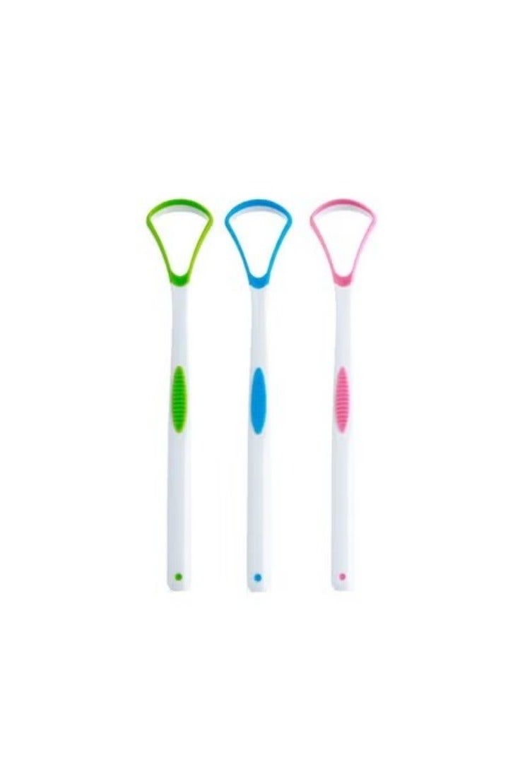 هافن 3PCS كسارة اللسان، 100 ٪ BPA أدوات اللسان الحرة، نظافة الفم الصحية فرشاة اللسان، سهولة استخدام منظف اللسان، القضاء على التنفس السيئ - Image 1