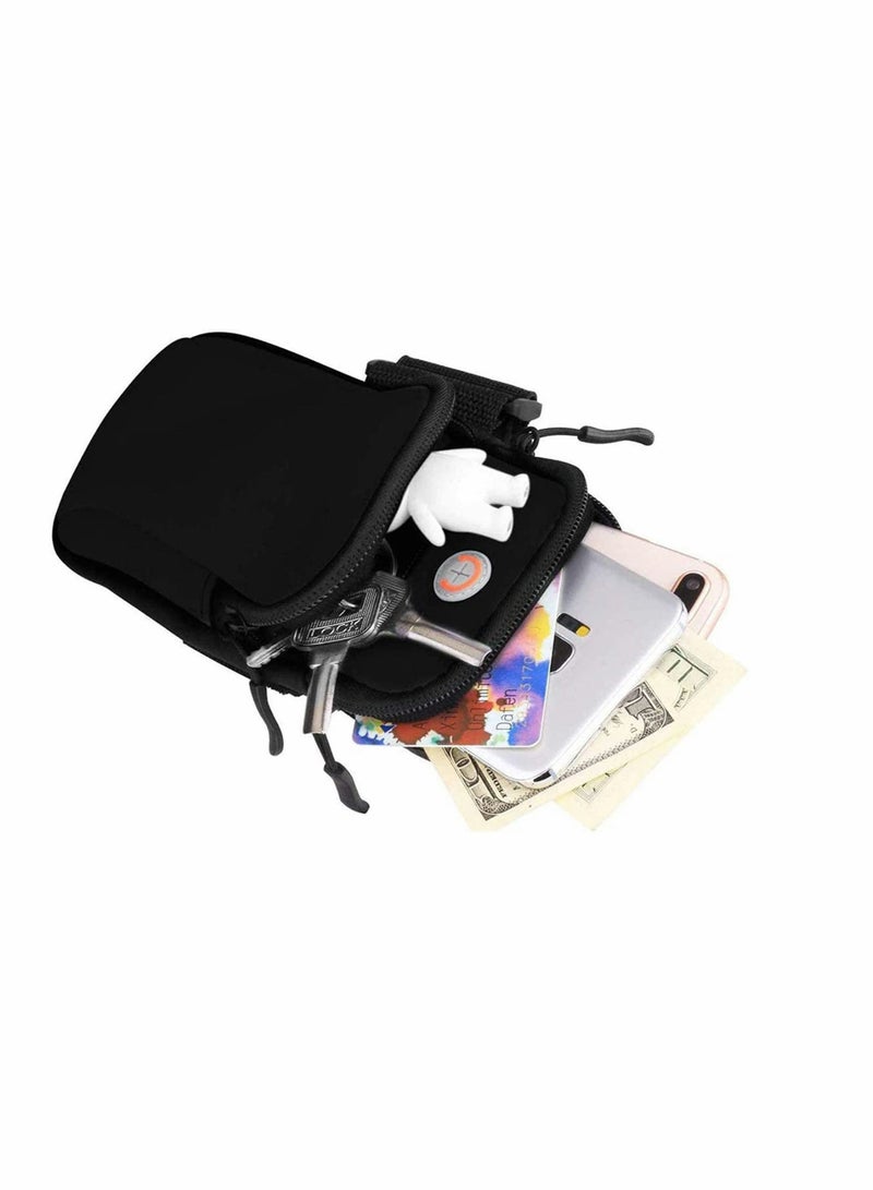 Y&D Running Armband Phone Holder Bag, Fitness with Adjustable Band & Headphone Slotfor, Waterproof Sport Arm Bag for iPhone, Ideal Jogging, Yoga, Hiking, Runing Camping - Image 3