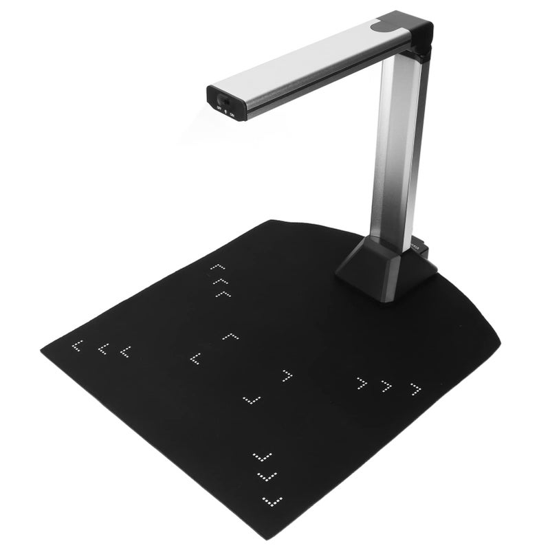 5MP USB Document Camera Scanner With 4 LED Lights Portable For Web Conferencing Distance Education - Image 2