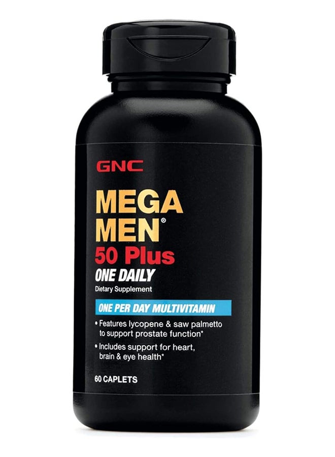 جي إن سي ميجا مين 50 بلس ون يوميًا، 60 كبسولة - Image 1