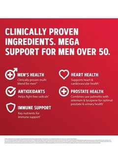 GNC Mega Men 50 Plus One Daily 60 Caps  - Image 5