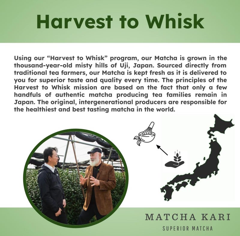 Matcha Kari Dr. Weil Matcha Kari - Organic Matcha Green Tea Powder - 100 grams - Japanese Culinary Grade - Image 4