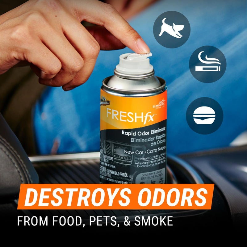 Armor All Fresh Fx Odor Eliminator Car Fogger (3 Count), Car Air Freshener, New Car Scent - Image 3