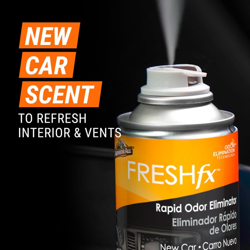 Armor All Fresh Fx Odor Eliminator Car Fogger (3 Count), Car Air Freshener, New Car Scent - Image 5