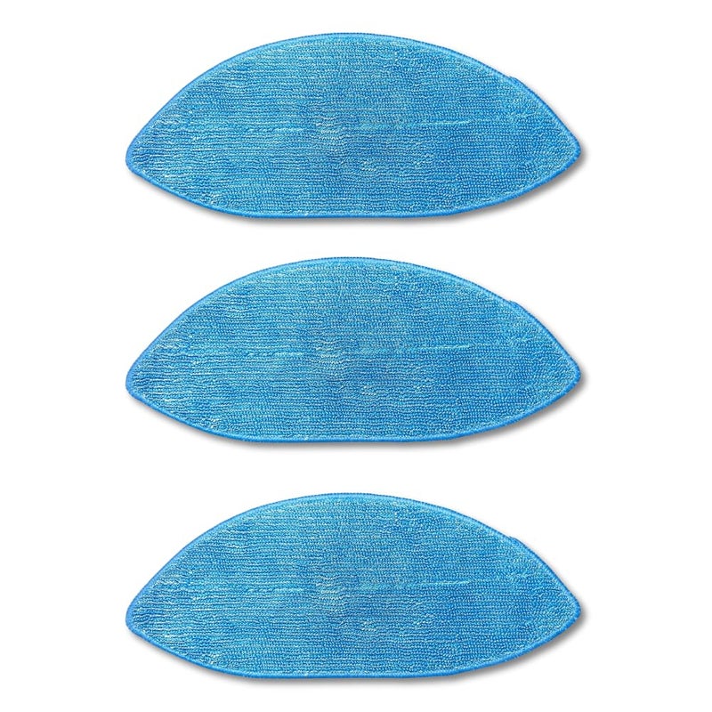 CRYSENDO CRYSENDO Replacement Mop Pads Compatible with Ecovacs Deebot OZMO U2 OZMO U2 Pro DGN22 U2 Pro Durable Efficient Cleaning Accessory Set of 3  - Image 1