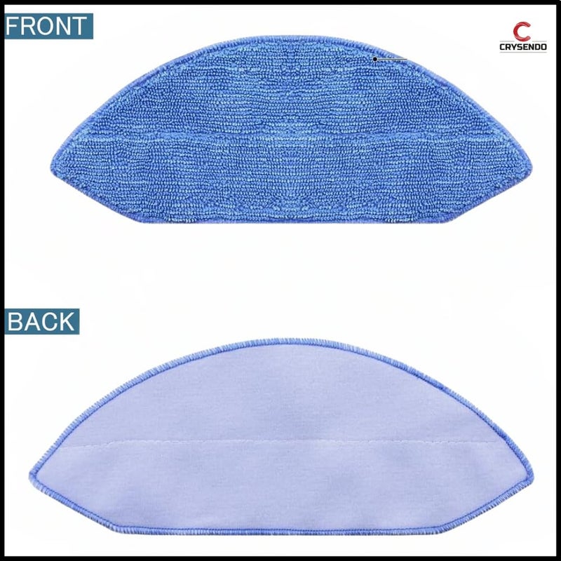CRYSENDO CRYSENDO Replacement Mop Pads Compatible with Ecovacs Deebot OZMO U2 OZMO U2 Pro DGN22 U2 Pro Durable Efficient Cleaning Accessory Set of 3  - Image 5