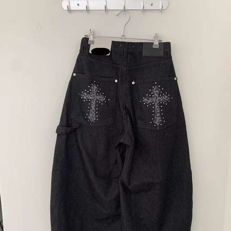 Unisex Casual Daily Denim Jeans - Image 4