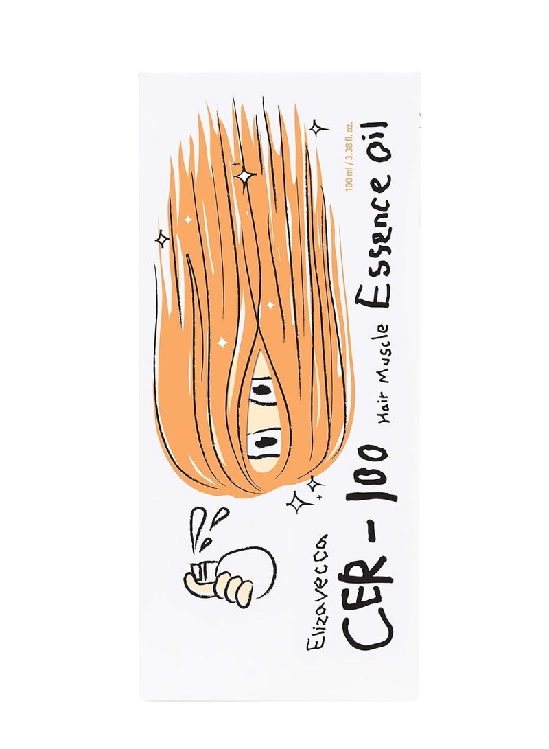 إليزافيكا زيت جوهر الشعر - علاج يُترك على الشعر لجمال نمو الشعر الجاف - Image 2