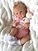 KOKOMANDY Lifelike Reborn Baby Dolls Silicone Full Body 18 inch Reborn Realistic Newborn Girl Looks Real Life Baby Doll Same as The Picture Cute Toddler Birthday Toys Gifts for Girls - Image 4