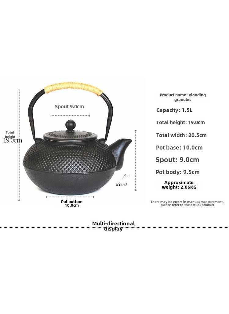 Generic - Japanese Cast Iron Teapot Set1.5 Xiaoding 1.5 Xiaoding - Image 1