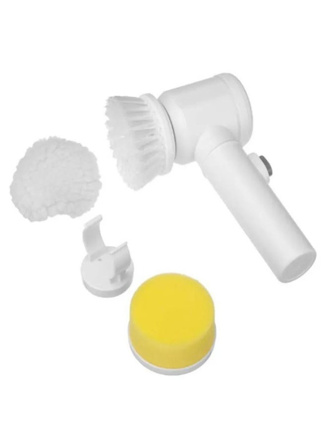 فرشاة التنظيف 5 في 1 برؤوس متعددة الوظائف لتنظيف المطبخ والحمام والأسطح الصعبة AH - Image 4