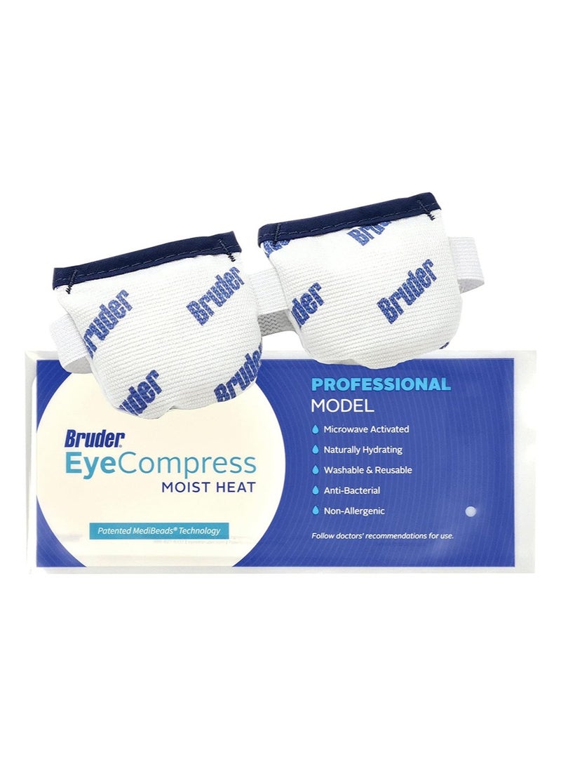 Bruder Moist Heat Eye Compress | Microwave Activated | Fast Acting and Effective Relief for Dry Eye, Styes, Meibomian Gland Dysfunctionand Other Eye Irritation - Image 2