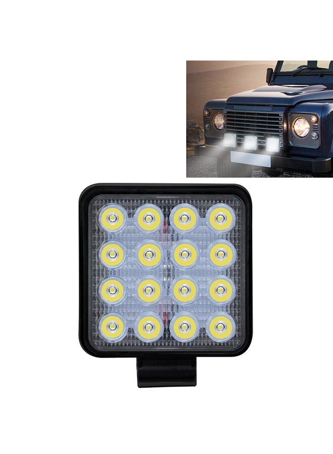 MUNTAQI 12W Square-Shaped Waterproof Car Boat Marine Work Lights Spotlight LED Bulbs - Image 2