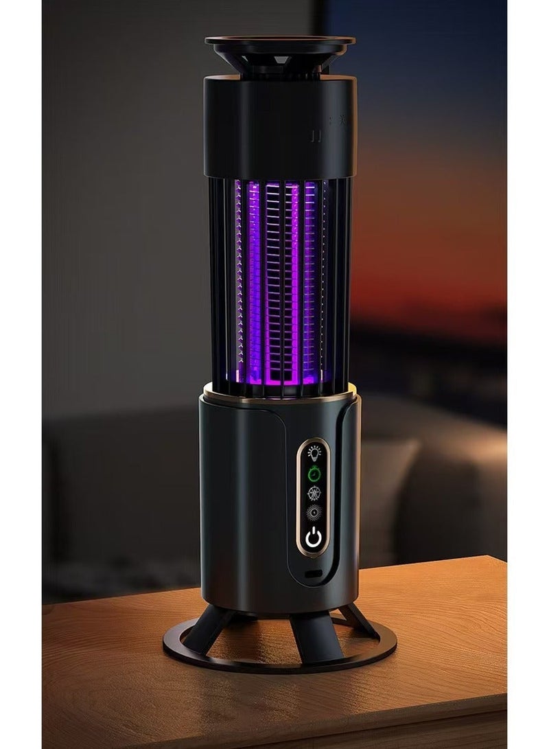 قاتل البعوض الإلكتروني، قاتل الحشرات الطائرة، جهاز تمحو الحشرات، تطبيق متعدد السيناريوهات، مصباح ليلي لتمحو البعوض 2 في 1، مصباح كهربائي تمحو البعوض - Image 2