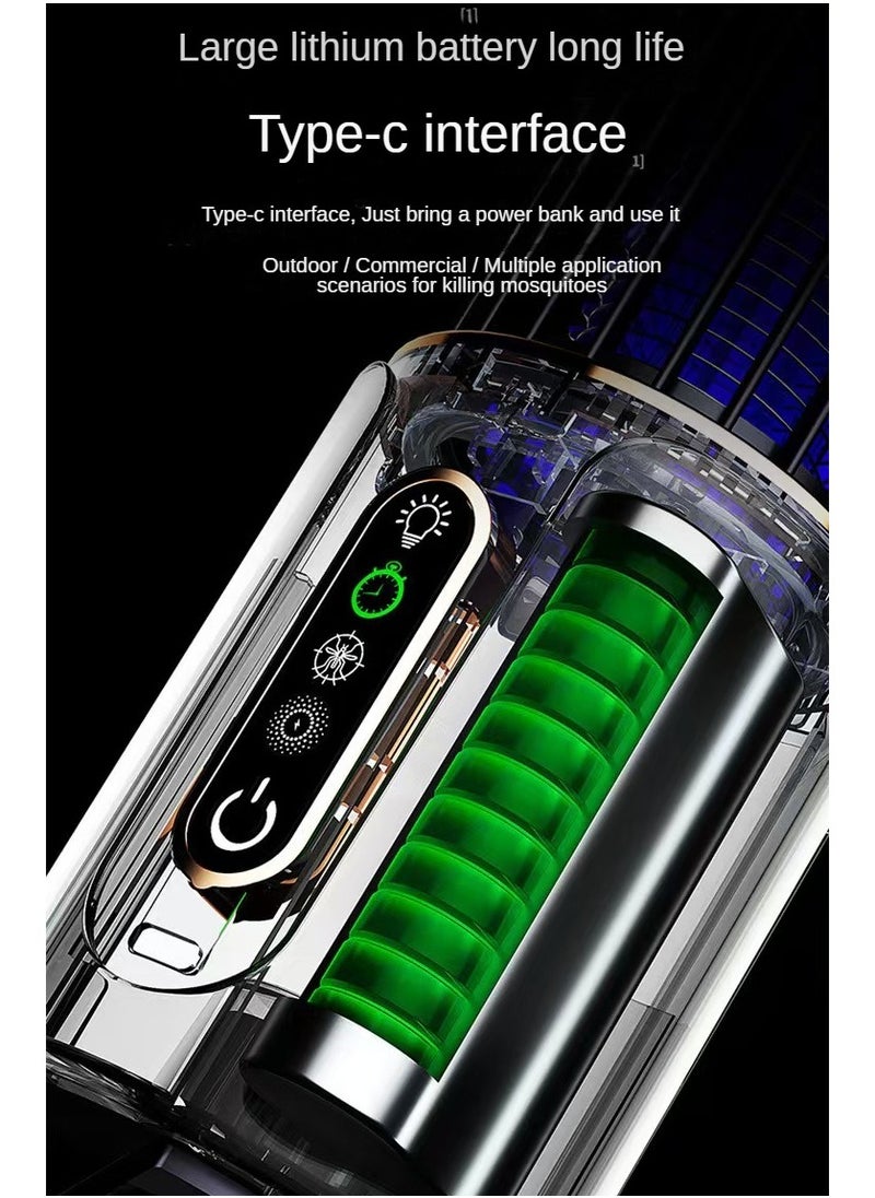 Generic - Electronic Mosquito Killer，Flying Insects Killer，Bug Zapper，Multi Scenario Application, Mosquito Killing Night Light 2-in-1, Electric Shock Mosquito Lamp - Image 1