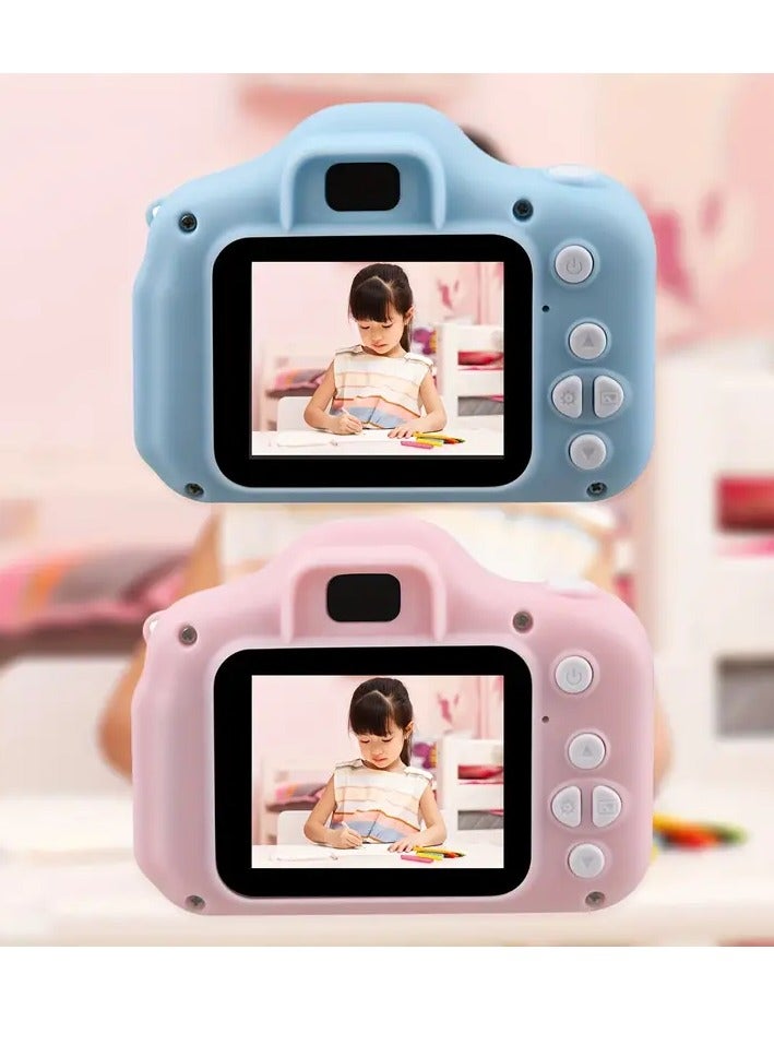 PAMEER Children's Digital Camera, 8MP HD Photo & Video Camera with 32GB SD Card, Card Reader, Lanyard, and Charging Cable – Perfect Birthday Gift for Kids - Image 4