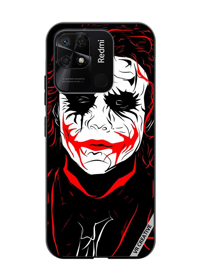 VR CREATIVE Protective Case Cover For Xiaomi Redmi 10C Joker Design Multicolour - Image 1