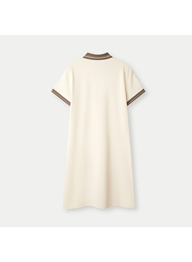 HLA فستان بولو نسائي مضاد للبكتيريا بتصميم ملون صيفي نحيف 25 - Image 3