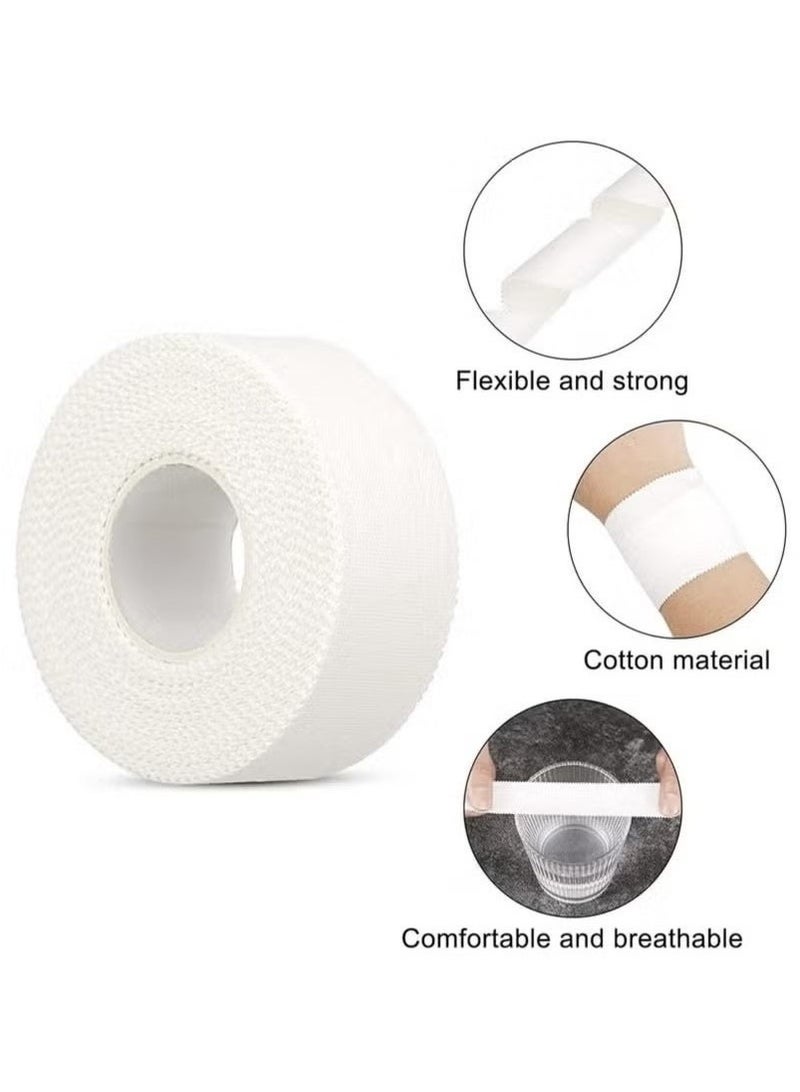 gogolove 3-Roll Zinc Oxide Tape, Breathable Wrist Finger Strapping Tape Cohesive Bandage Flexible- 2.5cm X 10m - Image 3