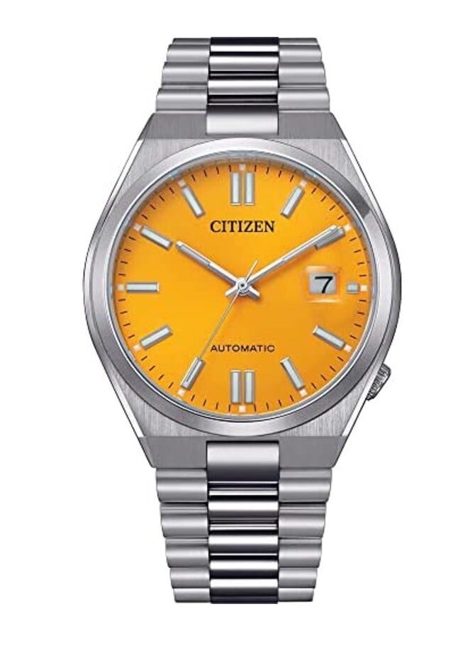 سيتيزن ساعة انالوج للرجال من سيتيزن بسوار ستانلس ستيل، مقاومة للماء، NJ0150-81Z - Image 1