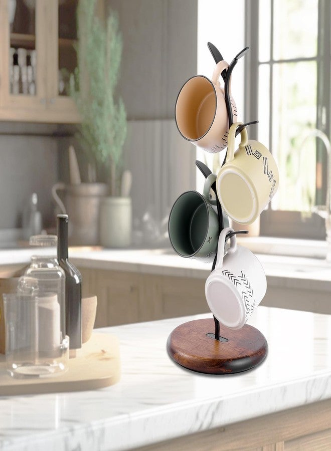 Bellglee Mug Holder Tree, Coffee Cup Holder for Countertop, Cups Storage Rack, Mugs Stand for Coffee Bar Decor & Home Kitchen Organizer - Image 2