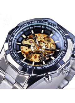 Generic A Generation Of Mechanical Watches Full Hollow Men's Automatic Mechanical Watch Men's Automatic Mechanical Watch Steel Belt 