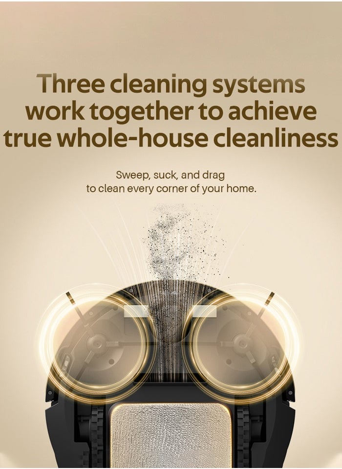 Robot Vacuum,4000Pa Robotic Vacuum Cleaner with Mop,130mins Runtime,App Control,Perfect for Pet Hair,Hard Floor,Carpet,Black - pzsku/Z783D7B75D256464E77C1Z/45/_/1729235122/4a6b5359-a5fe-49fe-bf2b-418a134d1696