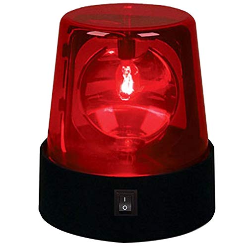 Balana 45 LED Strobe Light Rotating Flashing Light 360 Degree Disco Party Lamp Perfect for Club Home Party Ballroom Show Bar Red 1PC