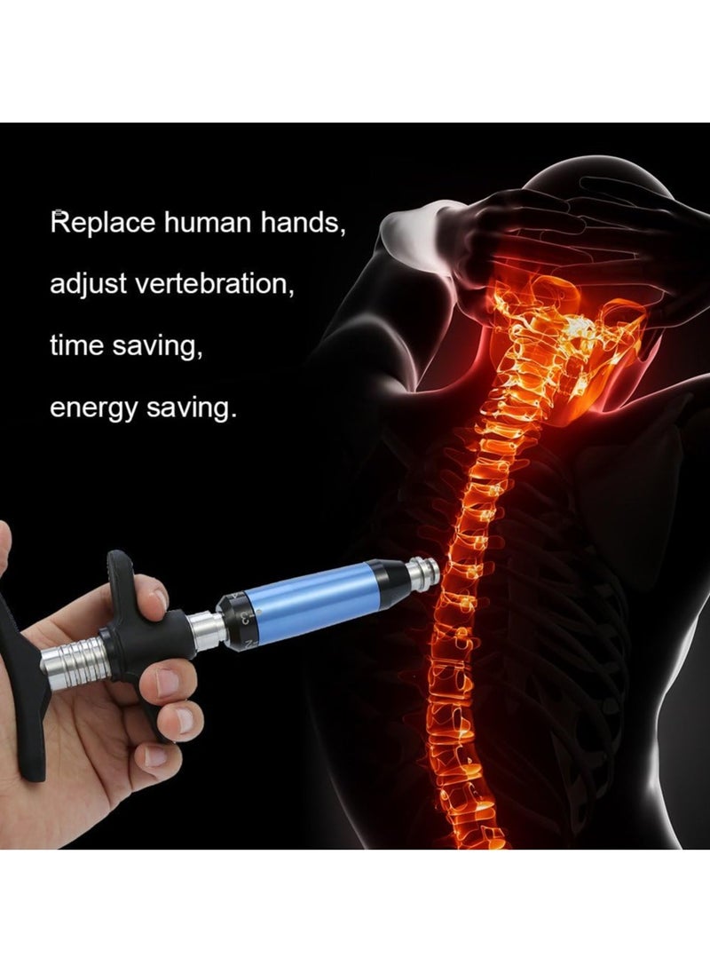 Ru syanl - Manual Massager Chiropractic Adjusting Tool 6 Levels Spinal Massager Portable Correction Tool for Adjust Vertebrates Thoracic Scoliosis Spine Chiropractor Kit Back Massage Body Relax Tool - Image 1