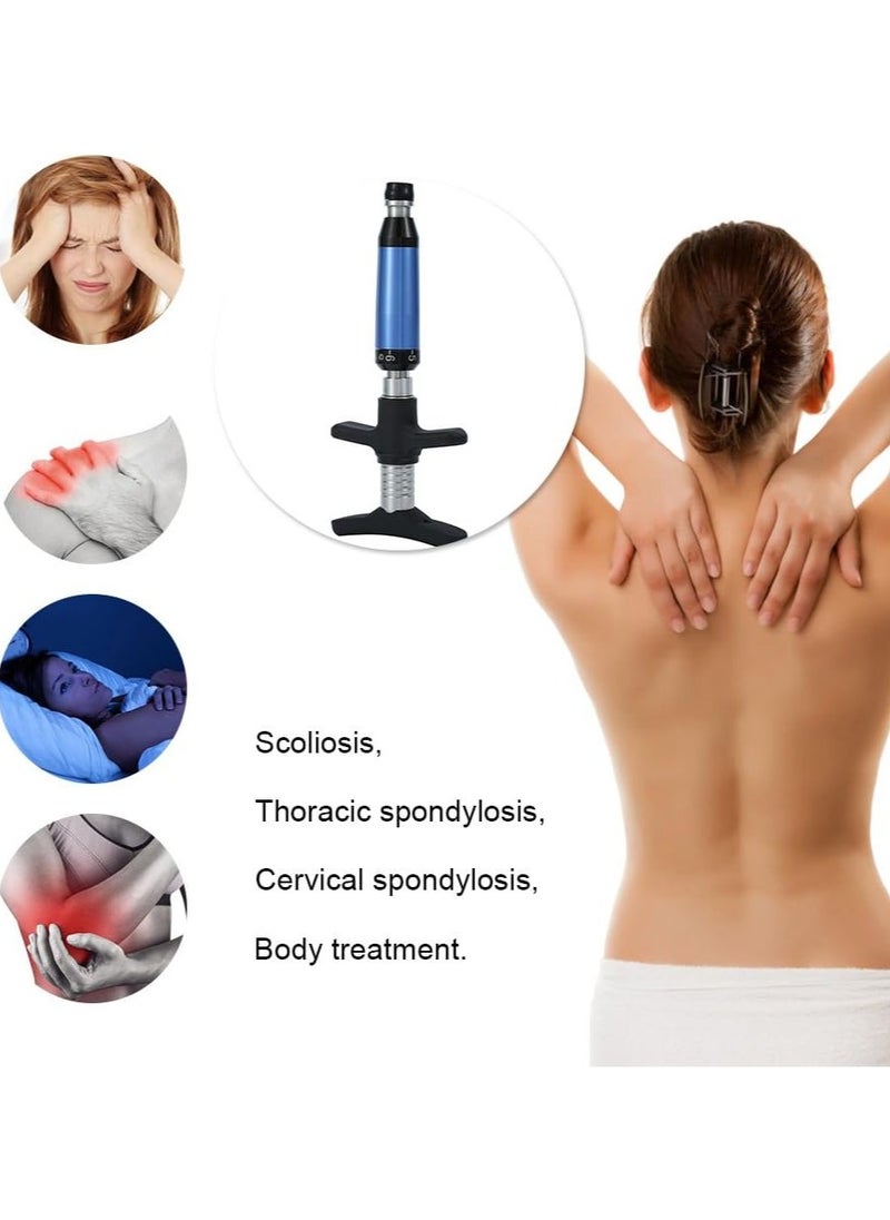 Ru syanl - Manual Massager Chiropractic Adjusting Tool 6 Levels Spinal Massager Portable Correction Tool for Adjust Vertebrates Thoracic Scoliosis Spine Chiropractor Kit Back Massage Body Relax Tool - Image 1