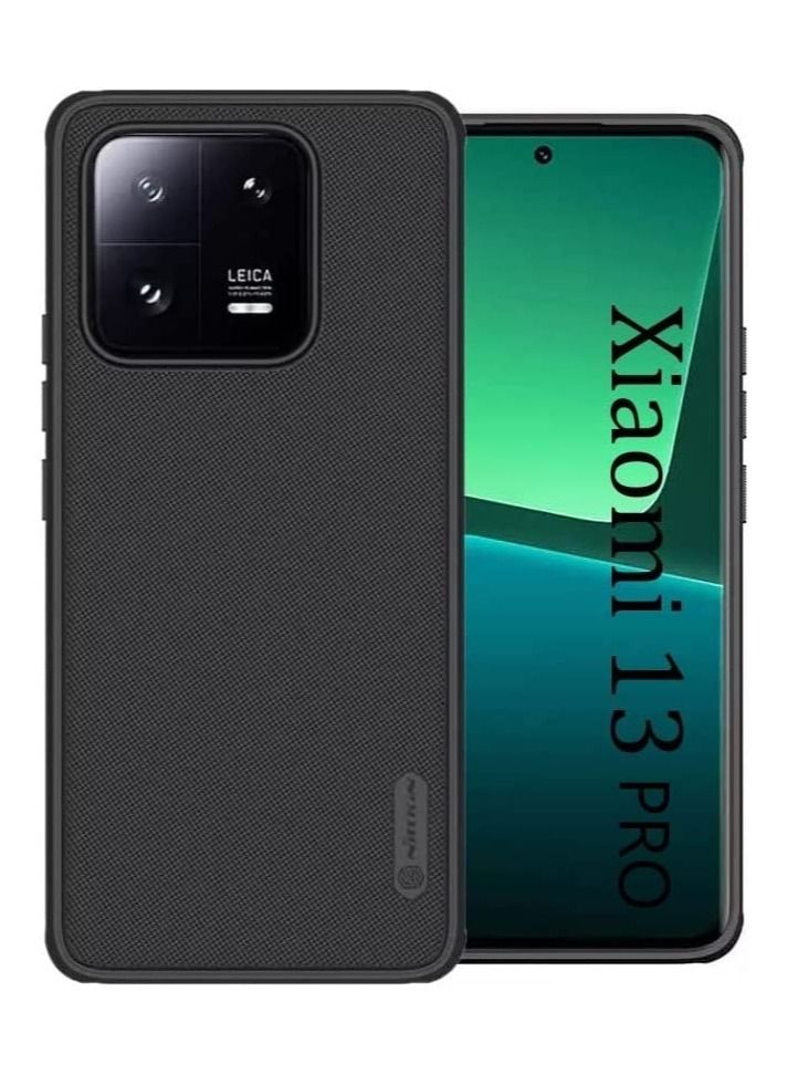 Nillkin Case for Xiaomi Mi 13 Pro Case Cover Super Frosted Shield Pro Matte All-Round Protection Shockproof Dual Layer Case Cover for Xiaomi 13 Pro Black - Image 1